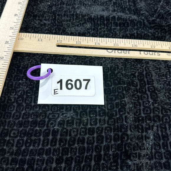 Eileen Fisher Petites Shirt Small PS Black Burnout Velvet Geometric Whimsygoth - Picture 8 of 8